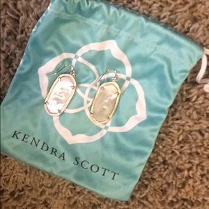 KS pearl sheen earrings